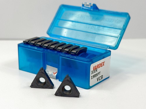 Vardex 3JER 19BSPT | NEU Hartmetalleinsätze 53778 | Grade VCB | 10 Stück - Bild 1 von 2