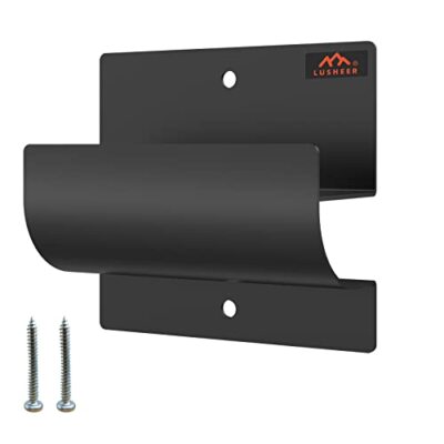 Wall Mount Ladder Hooks Wheelbarrow Hanger for Garage Storage Patio Lawn