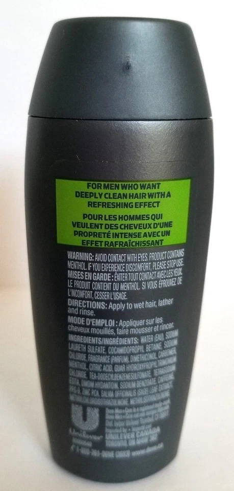 Champú fortificante Dove Men + Care Elements 16 piezas + acondicionador 1,8 oz ea TS Foto 4 de 4