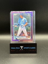 2024 Bowman - Chrome Prospects Purple Refractor #BCP-61 Adrian Santana 028/250