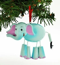 Elephant Personalized Christmas Tree Ornament Personalized
