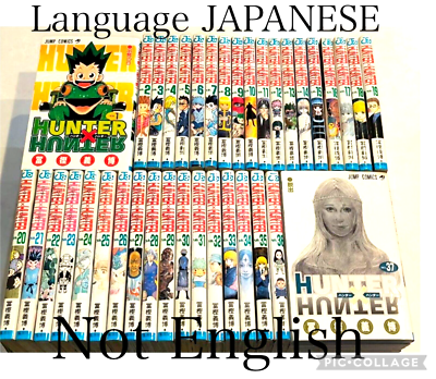 Hunter x Hunter VOL.1-39 Complete set manga Japanese Comics