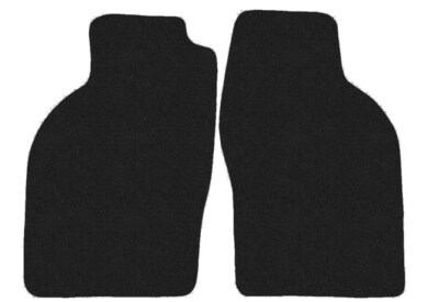 Anthrazit Fußmatten, Teppiche VORNE für SAAB 9-3 I cabrio 1998-2002 14xRand