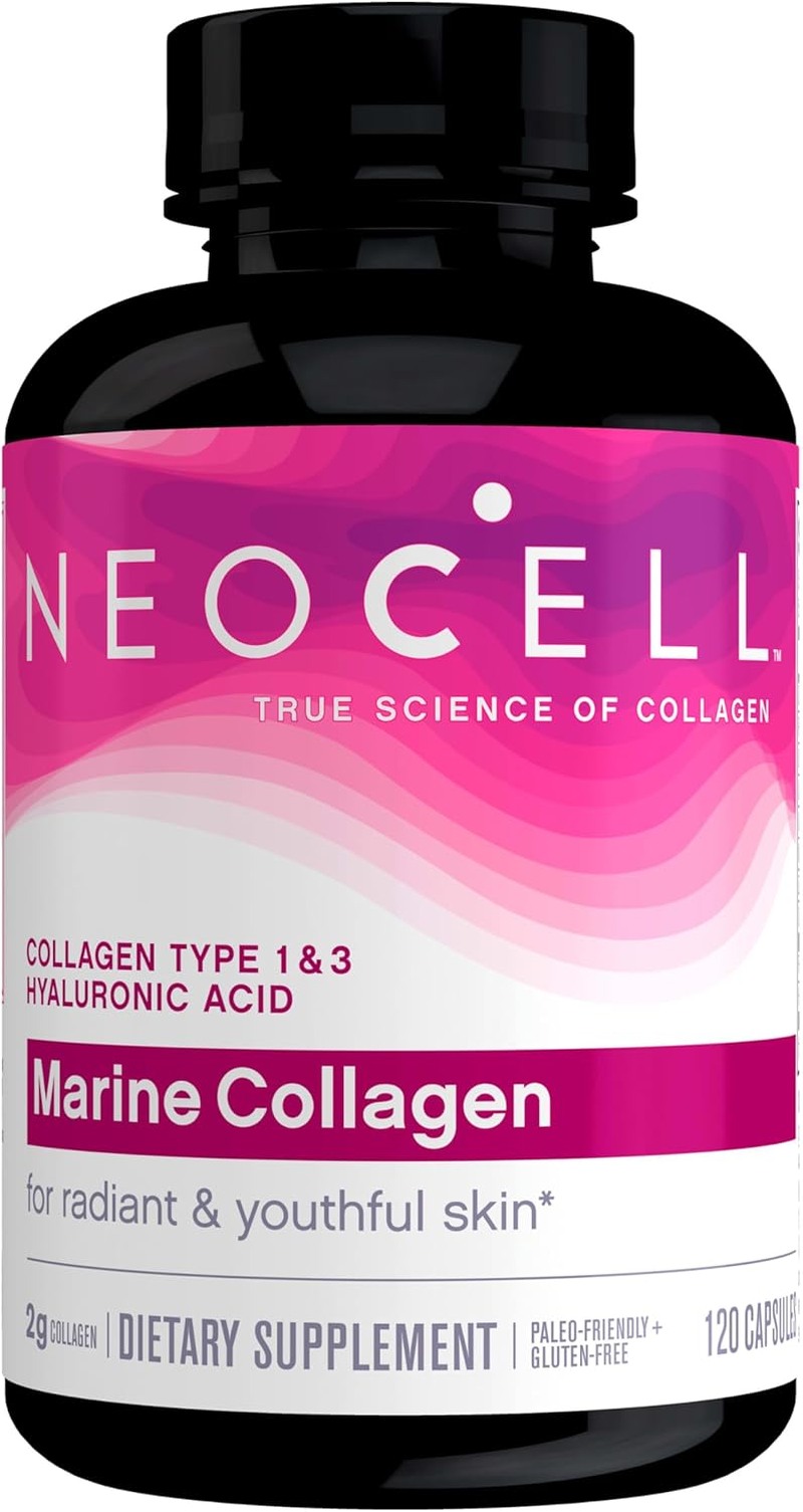 Marine Collagen With Collagen Type 1 & 3 Hyaluronic Acid Skin Health Supplement