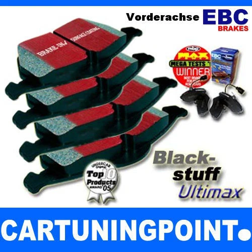 EBC Bremsbeläge Vorne Blackstuff für Audi 100 44, 44Q, C3 DP881 - Bild 1 von 1