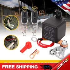 Wireless Universal Disconnect Battery Car Isolator 12v Dual 120A Control Remote