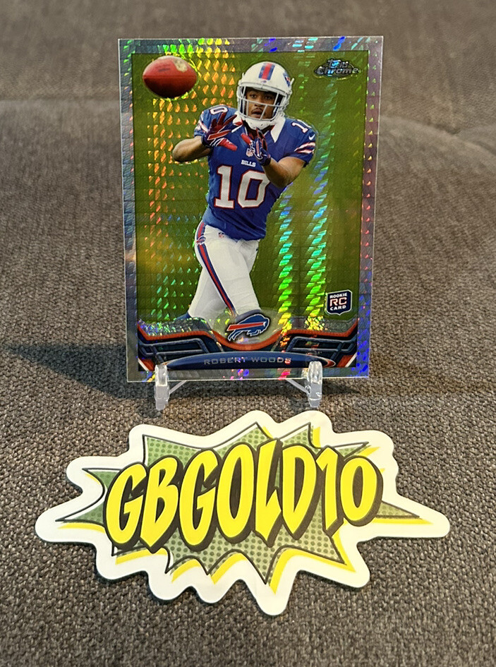 2013 Topps Chrome Prism Refractor /260 Robert Woods #3 Rookie RC