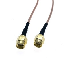 RP-SMA Male Plug to RP-SMA Male Pigtail Connector Jumper RF RG316 cable lot