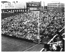 Redland Field Photocopy 10 X 8 Cincinnati Reds Glossy Picture 