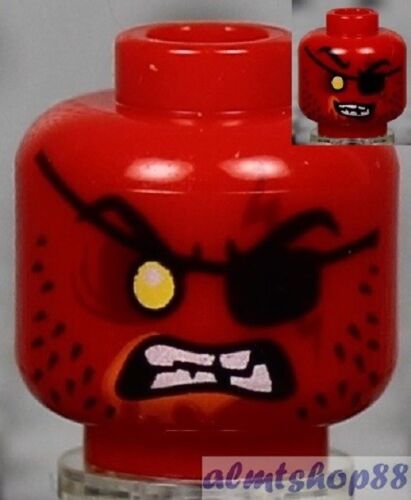 LEGO - Minifigure Heads - PICK YOUR STYLE - Monster Zombie Halloween Scary Alien - Picture 26 of 85