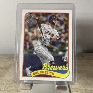 2024 Topps Series 1 - 1989 Topps Baseball #89B-9 Sal Frelick (RC)