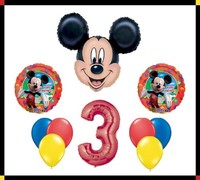 Disney Mickey Mouse Clubhouse 3 Happy Birthday Balloon Set Party Decoration on sale Disney Mickey Mouse Clubhouse 3 Happy Birthday Balloon Set Party Decoration on sale