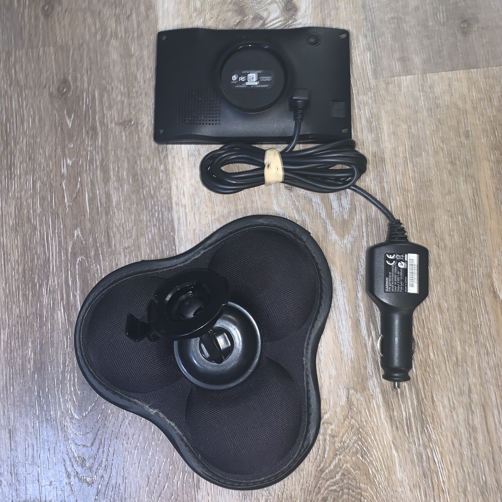 Garmin 50LMTHD DriveSmart GPS Bundle, & American Maps Sandbag Mount Car Charger eBay