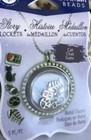 9 Piece Lot Of Blue Moon Beads Story Lockets, Clasps, Charms And Lockets, New — photo 9