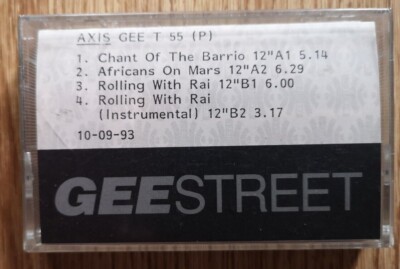 Axis - GEE T 55 (P) (Rolling With Rai) - PROMO Cassette - Geestreet UK 1993