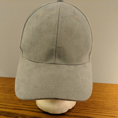 Suede Baseball Hat Cap 