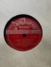 Dave Tough Love Walked In / When You're Smiling 907-B MJ 7015 VTG Record 78