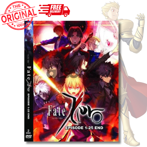FATE ZERO (VOLUME 1 - 25 END) ALL REGION ENGLISH DUBBED & SUBTITLE ...