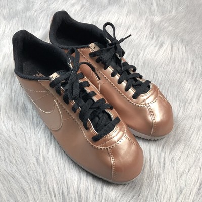 rose gold cortez shoes