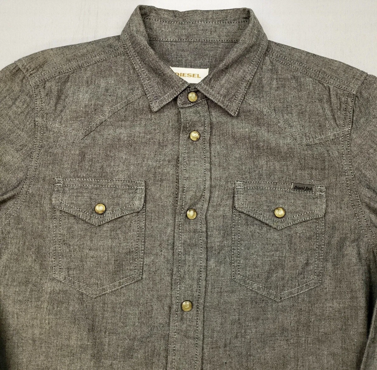 Diesel slim hotsell fit shirt