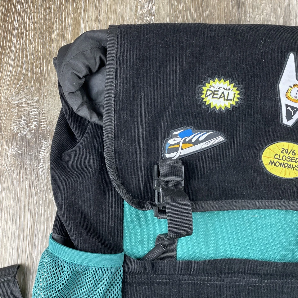 Mochila Puma X Garfield Edición Limitada Mochila Verde Negro Verde Azulado Foto 4 de 4