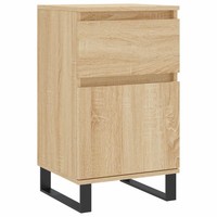 Sideboard Sonoma Eiche 40X35X70 Cm Holzwerkstoff Schmal Wohnzimmer
