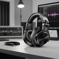 Studio Headphones Wired Over Ear High-Res Sound Mixing DJ Monitoring