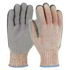 Pip Leather Gloves, Cut Level A9 ,Uncoated ,None ,M 1 PR 09-H550SLPV/M Pip