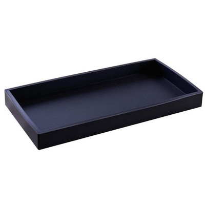 Bathroom Vanity Tray - 2PC (11.8 '' and 8'') Silicone Kitchen Sink Tray for P...