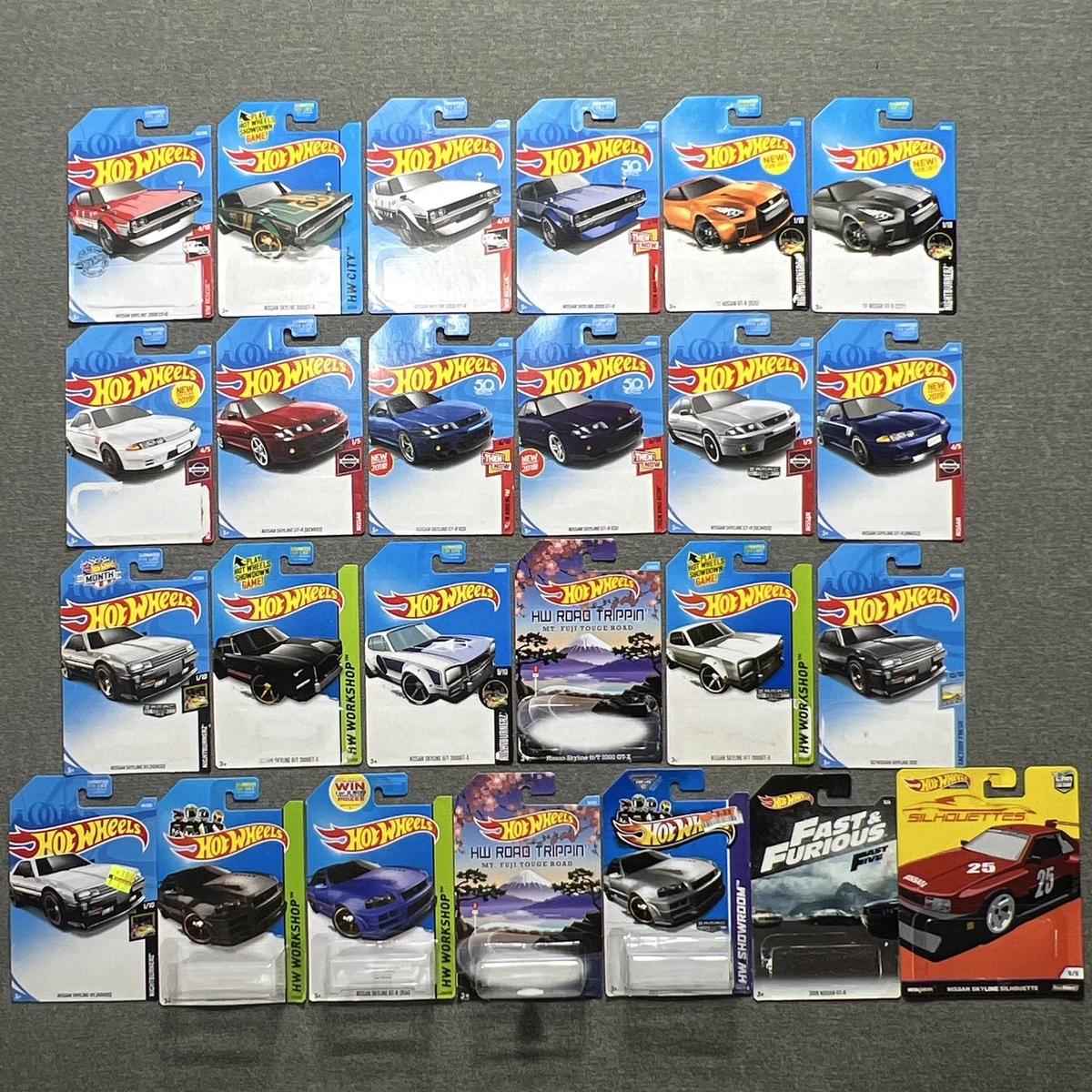 Hot Wheels Nissan Fast & Furious Contemporary Manufacture Diecast