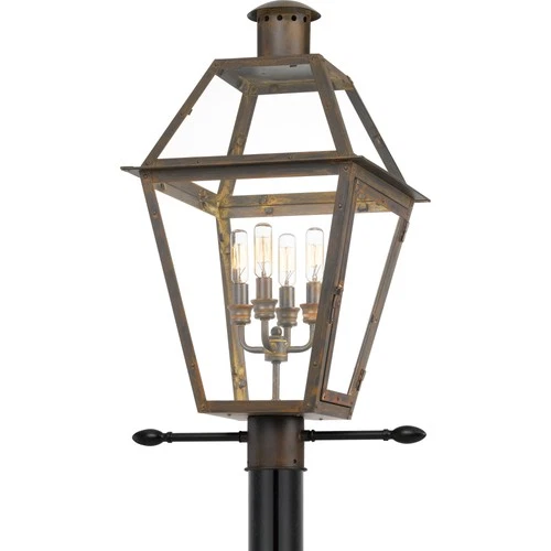 Quoizel RO9014 Rue De Royal 4 Light 26" Tall Outdoor Single Head - Black - Picture 10 of 11