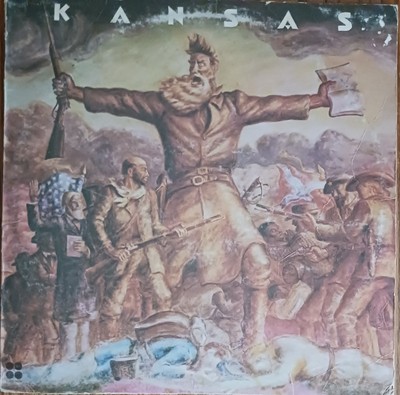KANSAS - (SELF-TITLED) - 1974 KIRSHNER RECORDS VINYL ALBUM - (G/G)