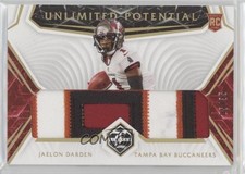 2021 Panini Limited Unlimited Potential Spotlight Gold 5/35 Jaelon Darden 9su