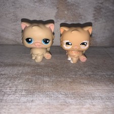 Littlest Pet Shop 490  380 Persian Cats Lot LPS AUTHENTIC