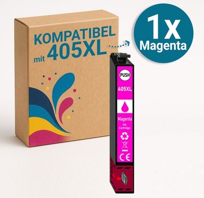 405XL Patrone passend für Epson WF-7840 405XL Magenta