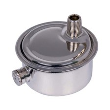 1/8 Inch Air Vent No. 6 Angled Steam Radiator Air Valve Chrome Plated