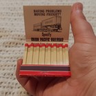 Lot of 3 Vintage FULL Matchbooks: Union Pacific Railroad + Olympia Beer Unstruck — photo 4