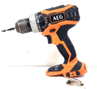 AEG BSB18C2 18V Li ion 2 Speed Cordless Hammer Drill Driver Tool Only Fr $1