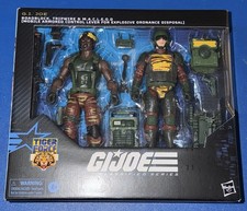 GI JOE CLASSIFIED TIGER FORCE ROADBLOCK & TRIPWIRE  126 SEALED  TARGET EXCLUSIVE