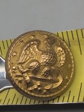 Civil War US Navy button marked Jacob Reed’s Sons Phila.