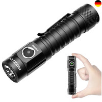 Taschenlampe Led Aufladbar 2500 Lumen Extrem Hell, Taktische Taschenlampen Klein