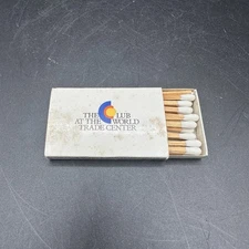 The CLUB at the WORLD TRADE CENTER NYC Vintage Box of Matches Matchbox Unused
