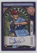 2021 Topps Gypsy Queen Gypsy Queen Indigo /150 Spencer Howard #GQA-SH Auto 2t7
