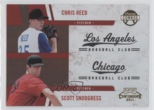 2011 Playoff Contenders Winning Combos Chris Reed Scott Snodgress #18 1x9