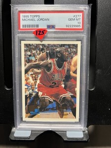 Michael Jordan Baseball Card Psa 10 | eBay