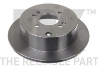 2X Bremsscheibe NK 203430 FüR Hyundai RIO KIA Accent PB JB MC Getz I20 1 PBT TB