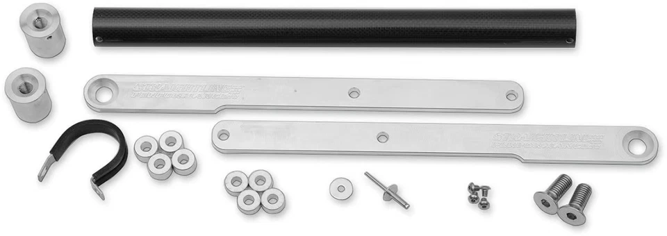 Straightline Performance Carbon Fiber Bumper - Aluminum Snowmobile 182-105 - Image 3 of 4