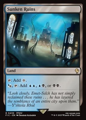 MTG Commander FIN R Sunken Ruins #0430