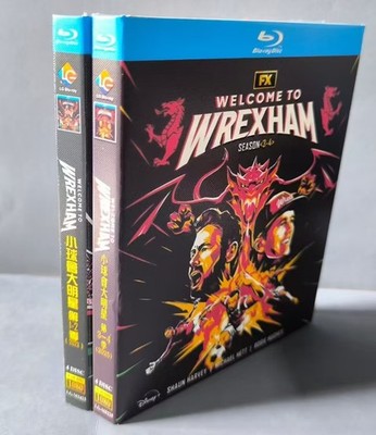 Welcome to Wrexham Season (1-4) 8-Disc 1080P All RegionPlay Seal Box