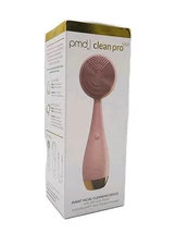 Pmd Clean Pro Smart Facial Cleansing Device With 24K Gold Plated Therap Massager
